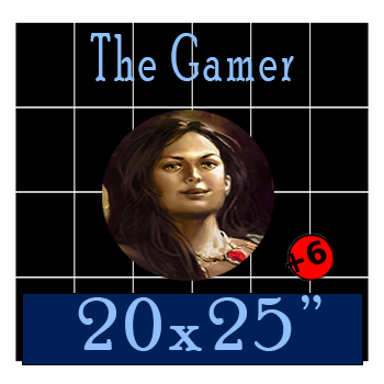 The GamerSusan "The Gamer" 20x25" Turntable System with six (6) bonus pieces