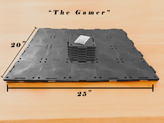 The GamerSusan "The Gamer" 20x25" Turntable System with six (6) bonus pieces