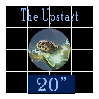 The GamerSusan "Upstart" 20"x20"  playing area